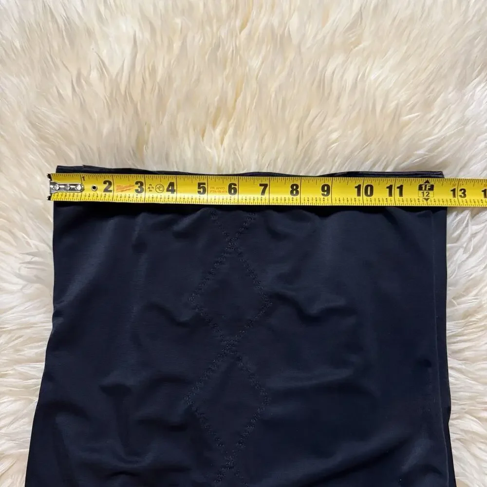 VTG Flexees Shapewear Controlwear Waist Shaping Firm Smooth Shaping Black Large